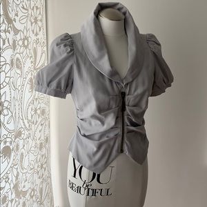 Beautiful new twentyone jecket M light blue grey